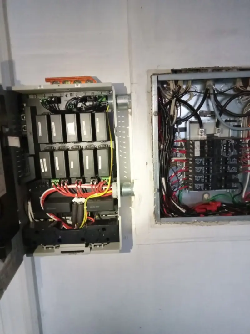 Electrical panel upgrade completed for Electrical Troubleshooting in Lackland AFB